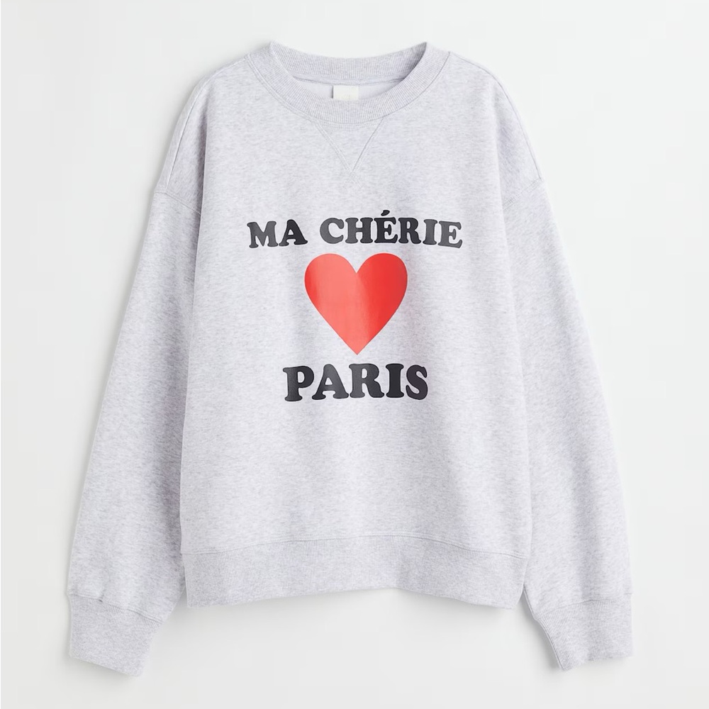 H&M Ma Cherie Paris Sweatshirt